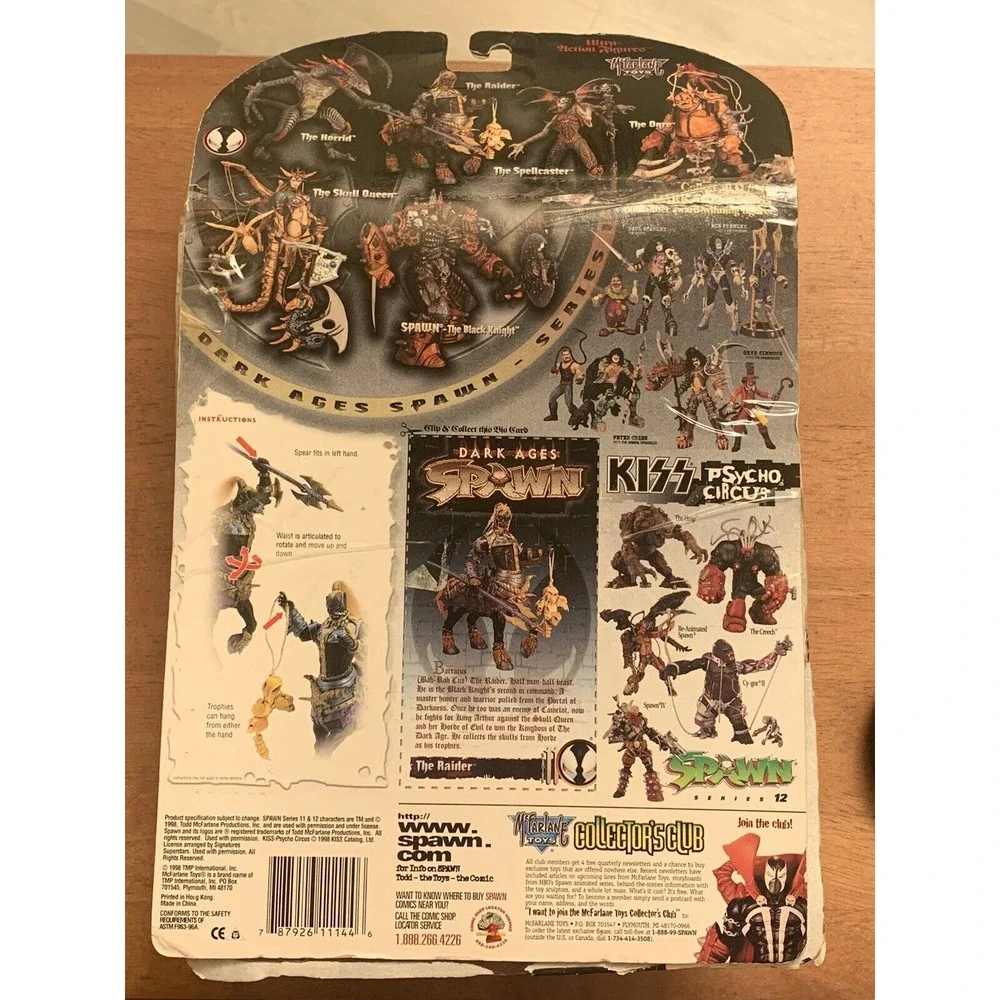 1998 McFarlane Toys Dark Ages Spawn Ultra Action Figure The Raider‎ Series 11